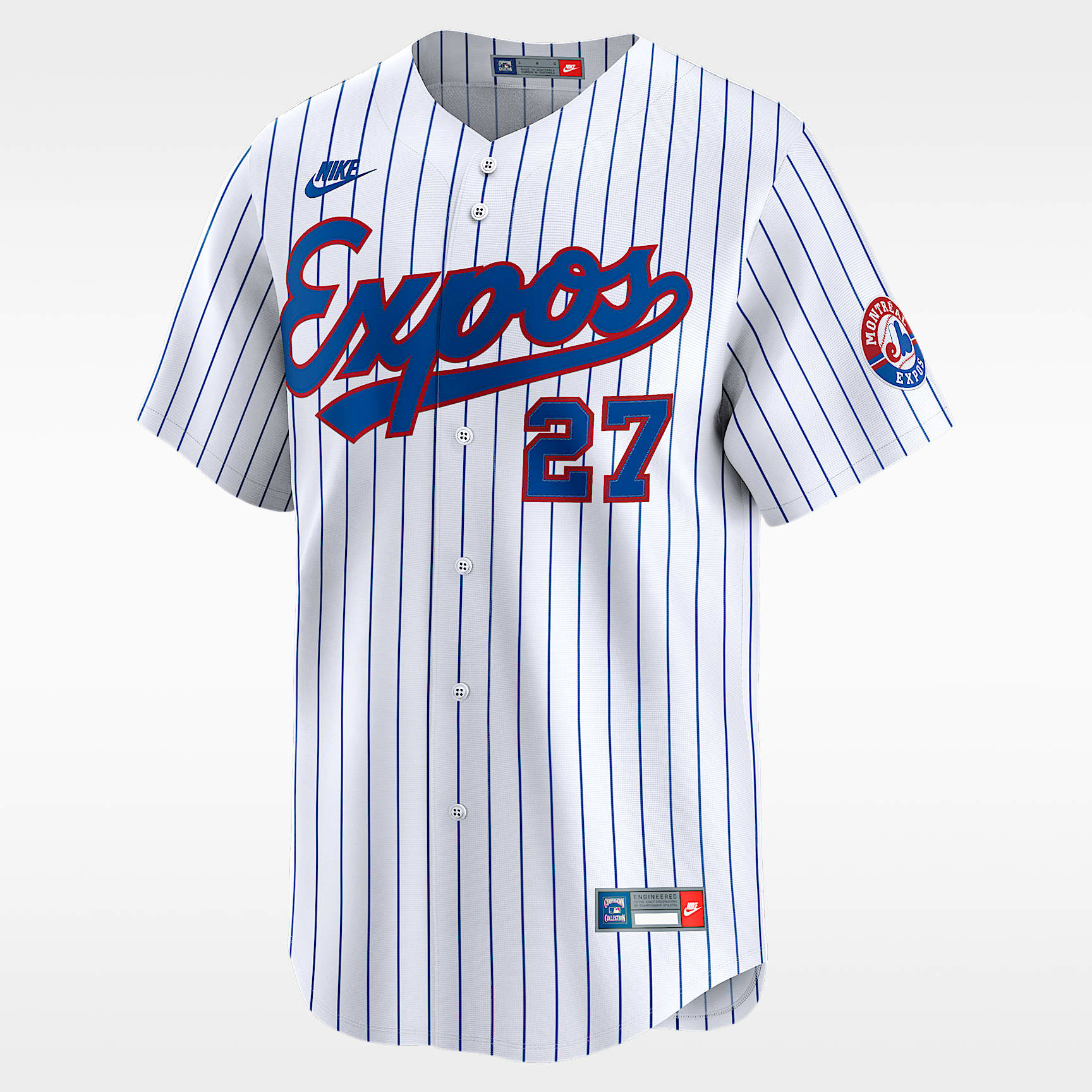 Vladimir Guerrero Montreal Expos Cooperstown Men's Nike Dri-FIT
